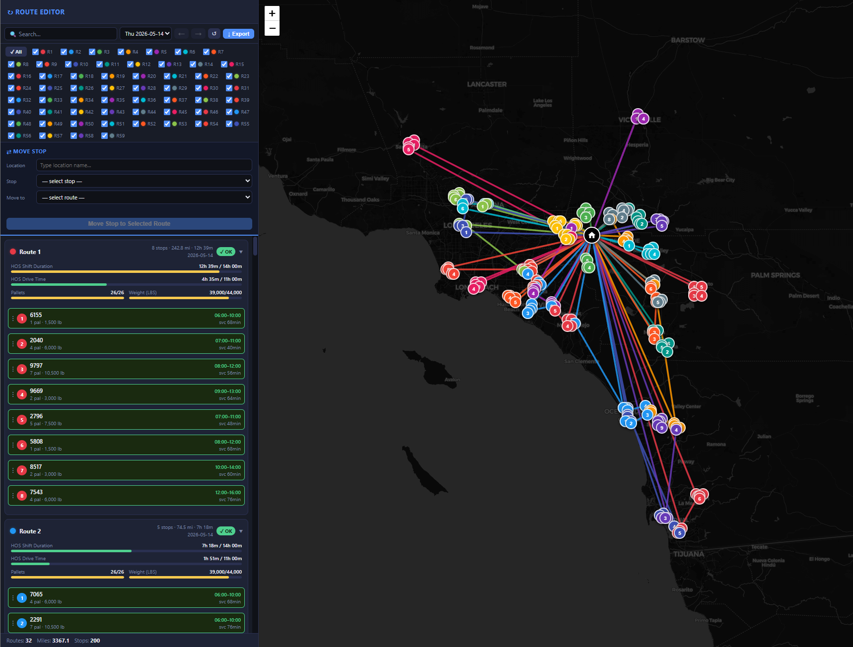 Route Editor